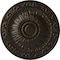 Ekena Millwork Lunel Ceiling Medallion (Fits Canopies up to 3 3/4"), Hand-Painted Stone Hearth, 20 1/4"OD x 1 1/2"P CM20LUSHF - alternate 1